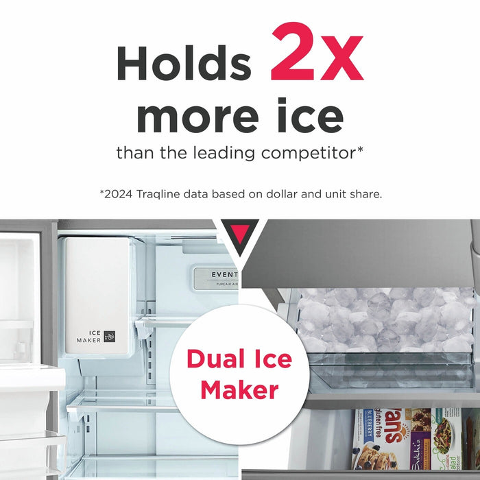 Frigidaire Professional PRFS2883AF 28 Cu. Ft. French Door Refrigerator Stainless