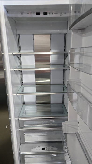 Monogram 42" Built-in Side by Side Refrigerator and Handle Kit - ZISS420NNSS