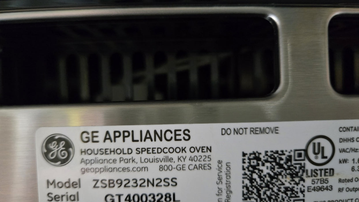 GE Monogram ZSB9232NSS 30" Smart Advantium Wall Oven New With 4 Year Warranty!!