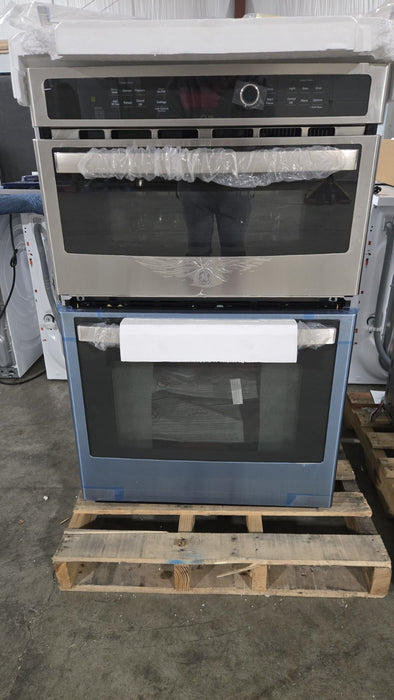GE JK3800SHSS 27" Electric Microwave Combo Wall Oven - Stainless Steel NEW!