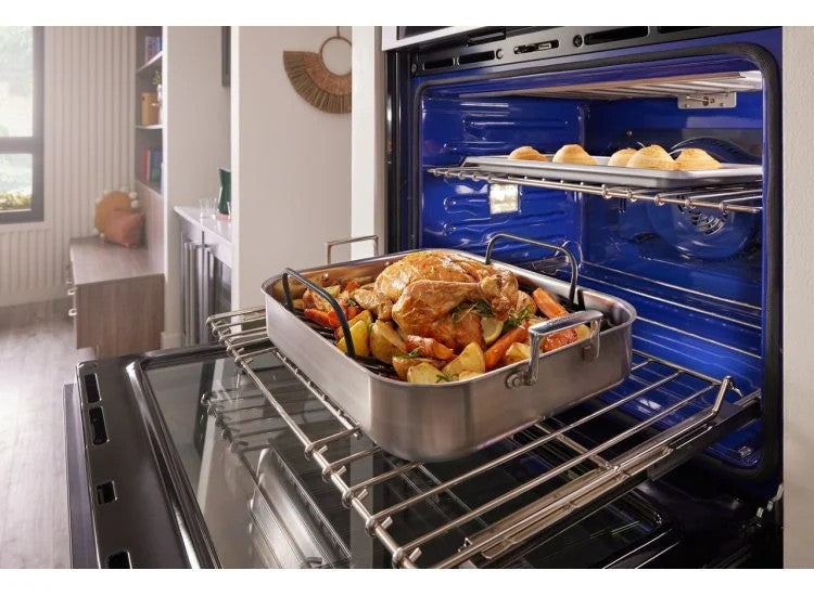 KitchenAid KOED527PSS 27 Inch Double Electric Wall Oven With Convection/air Fry!