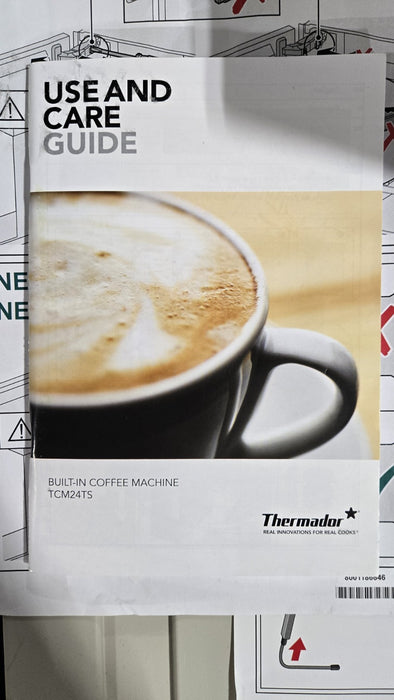 Thermador TCM24TS Coffee 24” Smart Built In Coffee Machine Stainless Steel