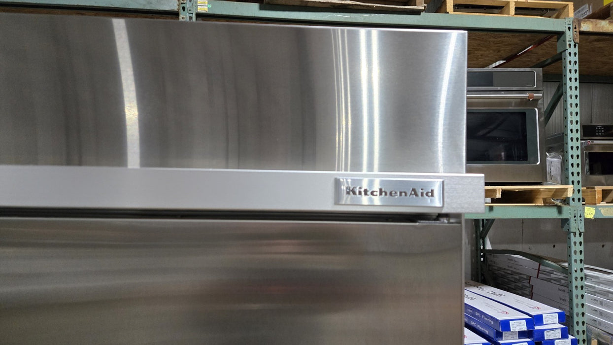 KitchenAid KBSD708MSS 48" Stainless Built-In Side/Side Refrigerator