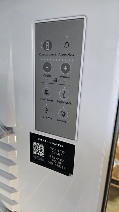 Fisher Paykel RF135BDLUX4N 25" Stainless Fridge - Bottom Freezer w/ Ice & Water 