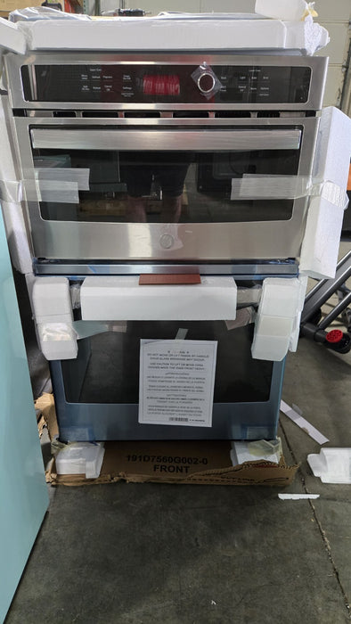 GE JK3800SHSS 27" Electric Microwave Combo Wall Oven - Stainless Steel NEW!