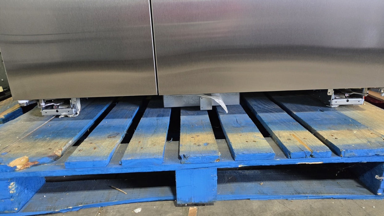 Monogram 42" Built-in Side by Side Refrigerator and Handle Kit - ZISS420NNSS