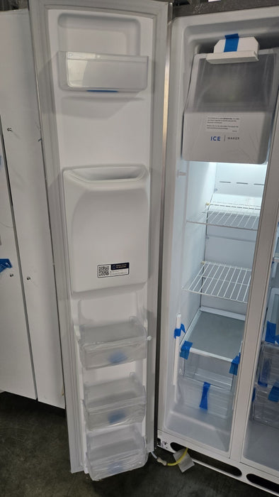 Frigidaire FRSS26L3AF 25.6-cu ft Side-by-Side Refrigerator with Ice and Water SS