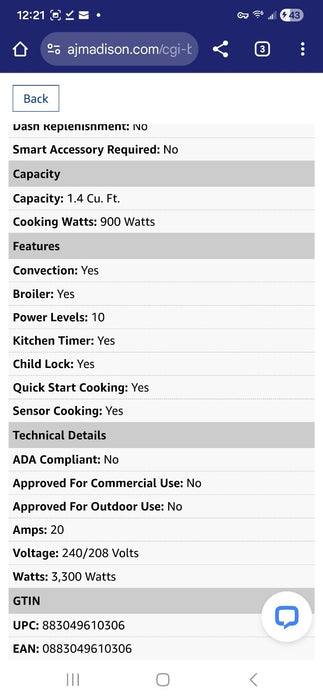 JENNAIR JMC2430LL RISE 30" Built-In Microwave Oven with Speed-Cook Technology 