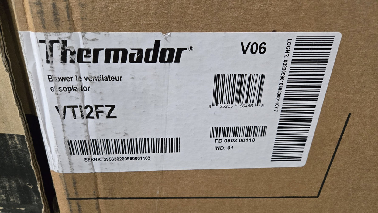 Thermador VTI2FZ 1000 CFM In-Line Blower