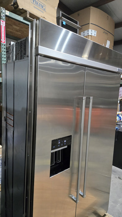 KitchenAid KBSD708MSS 48" Stainless Built-In Side/Side Refrigerator