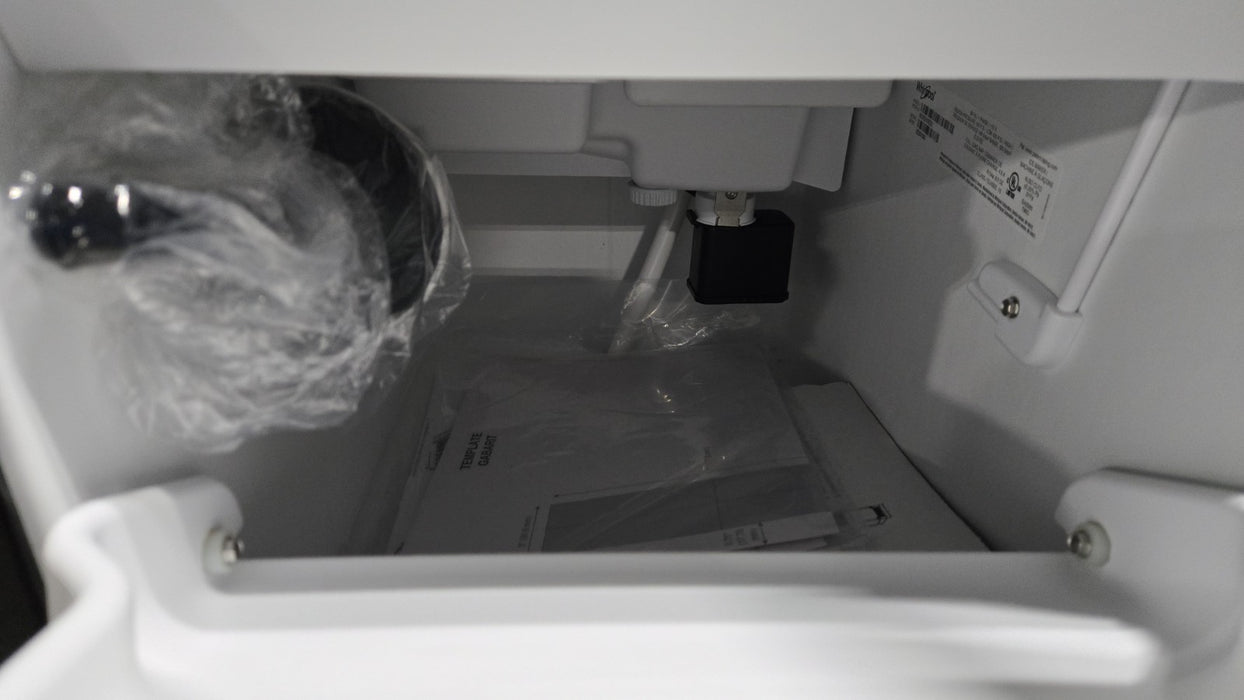 WHIRLPOOL WUI75X15HZ 15" Built-In or Freestanding Reversible Door Ice Maker SS