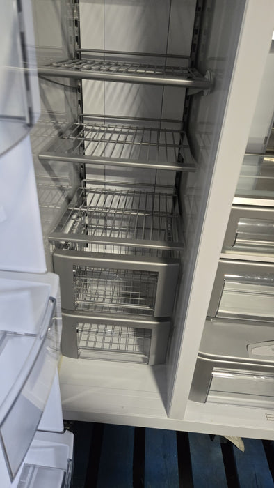 Monogram 42" Built-in Side by Side Refrigerator and Handle Kit - ZISS420NNSS