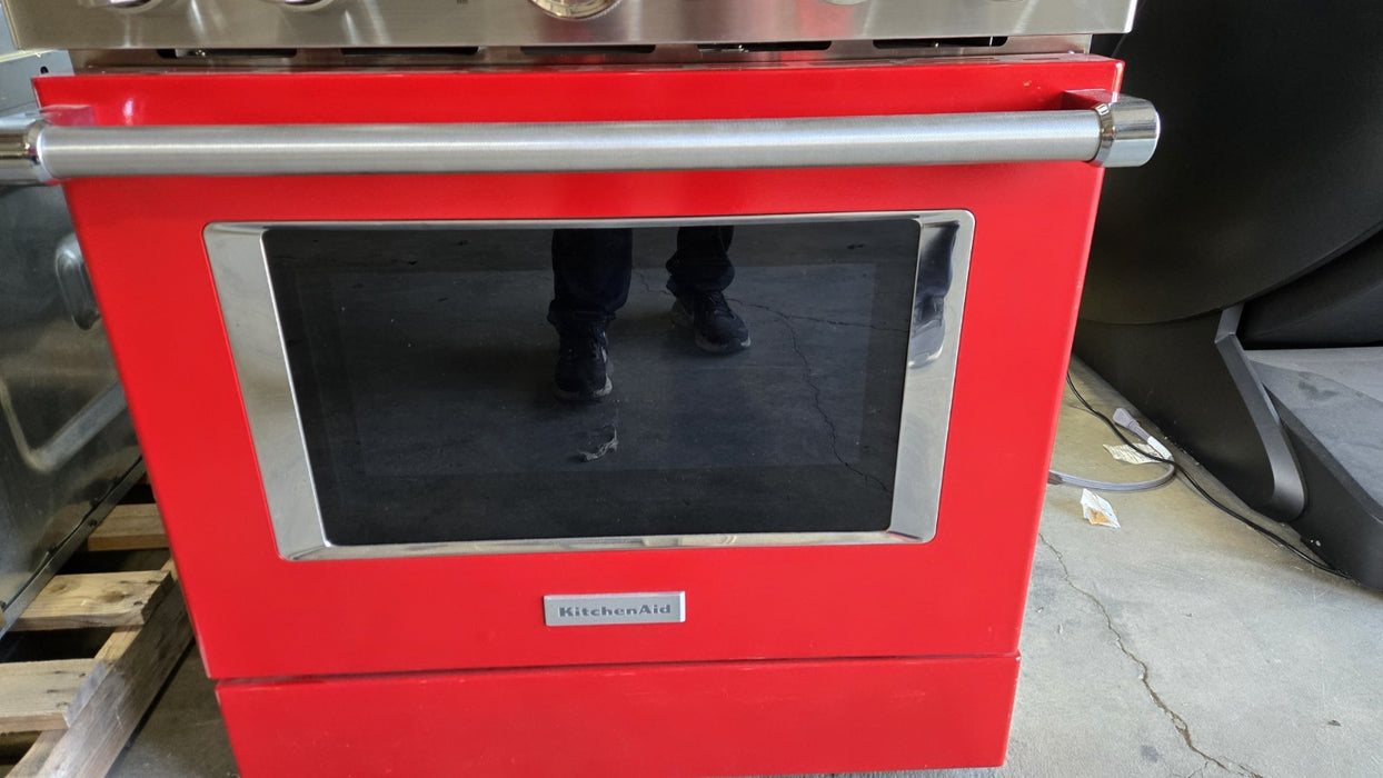 KitchenAid KFGC500JPA 30'' Smart Commercial-Style Gas Range 