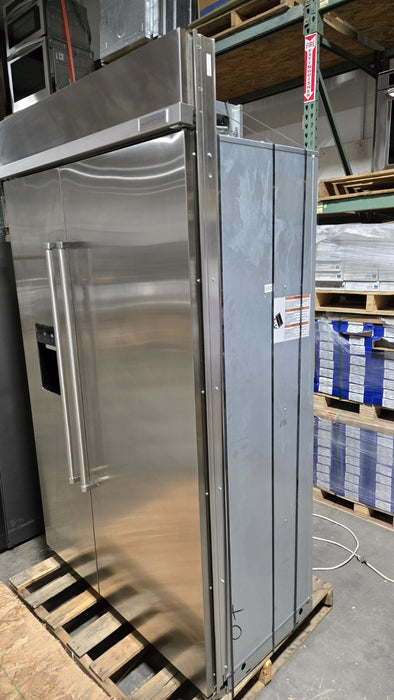 KitchenAid KBSD708MSS 48" Stainless Built-In Side/Side Refrigerator