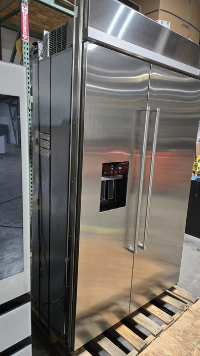 KitchenAid KBSD708MSS 48" Stainless Built-In Side/Side Refrigerator
