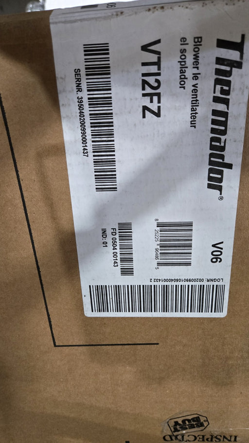Thermador VTI2FZ 1000 CFM In-Line Blower