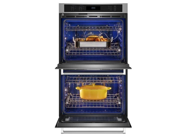 KitchenAid KOED527PSS 27 Inch Double Electric Wall Oven With Convection/air Fry!