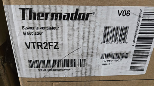 Thermador VTR2FZ 1000 CFM Remote Blower Can Mount on the Roof or  Wall
