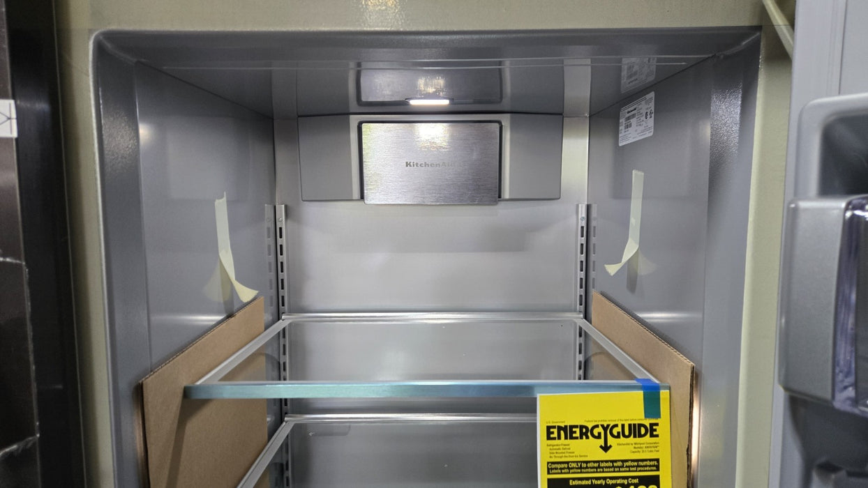 KitchenAid KBSN702MBS 42 Inch Wide 25.5 Cu. Ft. Side By Side Refrigerator*NEW*