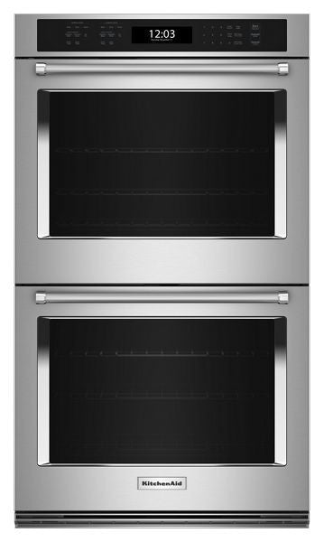 KitchenAid KOED527PSS 27 Inch Double Electric Wall Oven With Convection/air Fry!