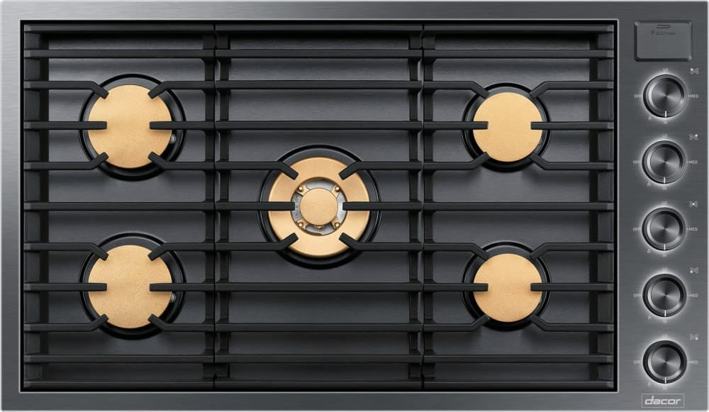 Dacor DTG36M955FM 36" Smart Gas Cooktop with 5 Sealed Burners 4-YR WARRANTY!!
