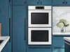 Samsung NV51CB700D12/AA BESPOKE 30" Convection Double Wall Oven White Glass New!