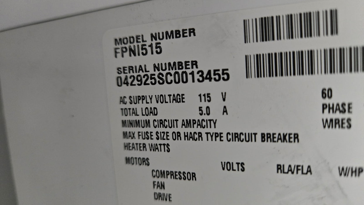 Viking FPNI515 Professional 15" Nugget Ice Maker with Built-In Drain Pump