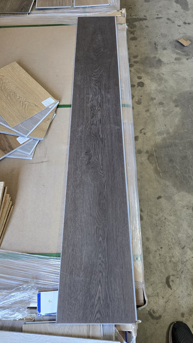 Shaw 3100v-07099 Infinite SPC 7" x 48"  Embossed Vinyl Flooring Boheme Brown 