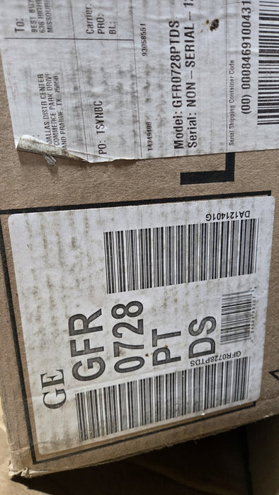 GE Laundry 7" Right Height Riser Model# GFR0728PTDS Black