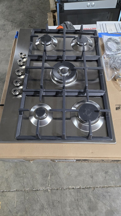 Bertazzoni PROF305CTX Professional Series 30" Gas Cooktop with 5 Sealed  Burners