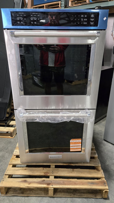 KitchenAid KOED527PSS 27 Inch Double Electric Wall Oven With Convection/air Fry!