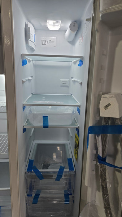 Frigidaire FRSS26L3AF 25.6-cu ft Side-by-Side Refrigerator with Ice and Water SS