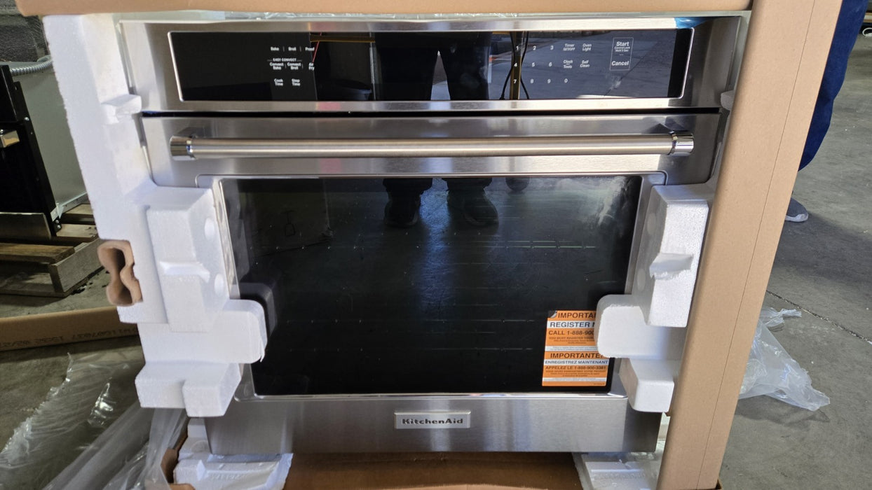 KitchenAid  KOES530PSS 30 Inch Wide 5 Cu. Ft. Electric Single Oven with Air Fry