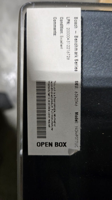 Bosch NGMP077U  Benchmark Gas on Glass 30" Gas Cooktop  4 Yr Warranty Included!!