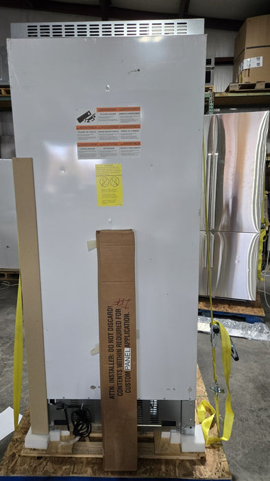 Monogram ZIC363IPVBRH 36" Panel Ready Integrated Bottom Freezer Refrigerator  