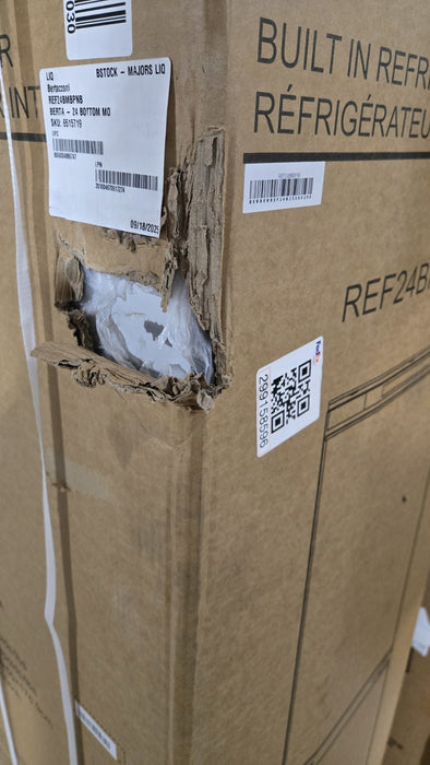 Bertazzoni REF24BMBPNB 24 Inch Panel Ready Built-In Bottom Mount Refrigerator