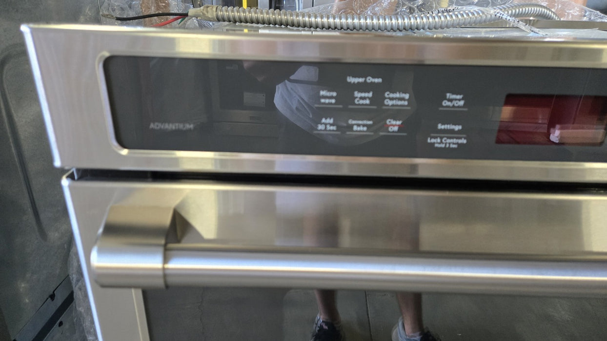 Café CTC912P2NS130" Microwave Combination Electric Wall Oven 