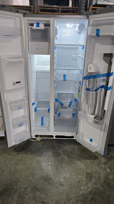 Frigidaire FRSS26L3AF 25.6-cu ft Side-by-Side Refrigerator with Ice and Water SS