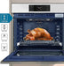 Samsung NV51CB700D12/AA BESPOKE 30" Convection Double Wall Oven White Glass New!