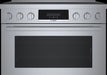 Bosch HIS8655U 800 Series 36" Slide-In Induction Range with 5 Elements