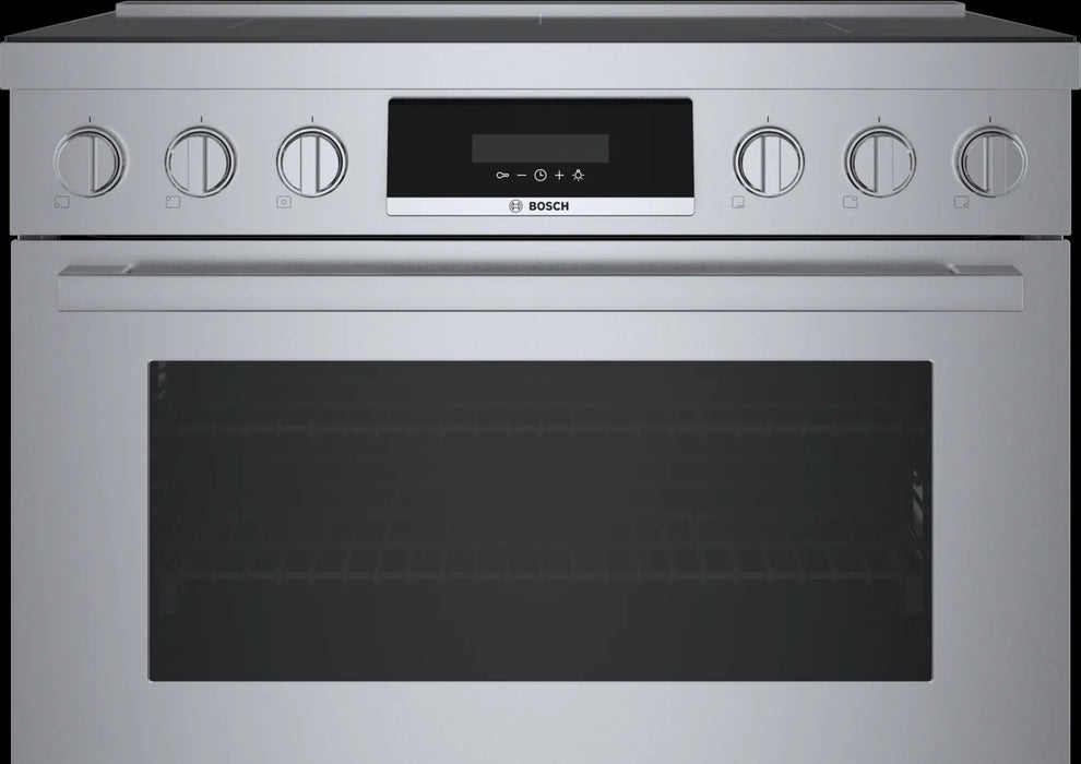 Bosch HIS8655U 800 Series 36" Slide-In Induction Range with 5 Elements