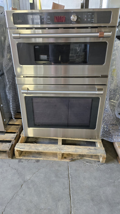 Café CTC912P2NS130" Microwave Combination Electric Wall Oven 