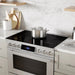 Bosch HIS8655U 800 Series 36" Slide-In Induction Range with 5 Elements