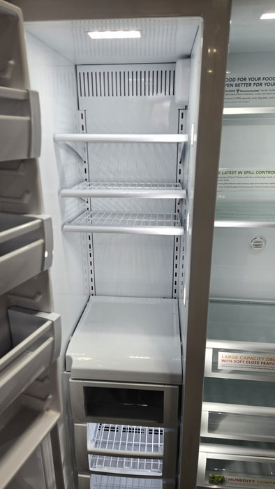 Viking VCSB5423SS Quiet Cool 25.3 Cu. Ft. Side-by-Side Built-In Refrigerator -