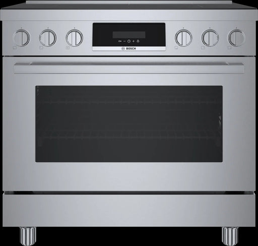Bosch HIS8655U 800 Series 36" Slide-In Induction Range with 5 Elements