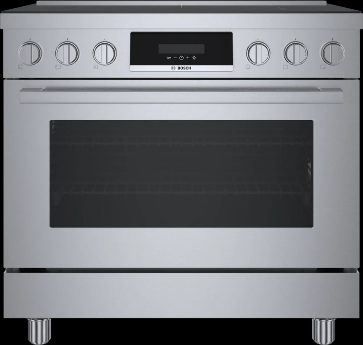 Bosch HIS8655U 800 Series 36" Slide-In Induction Range with 5 Elements