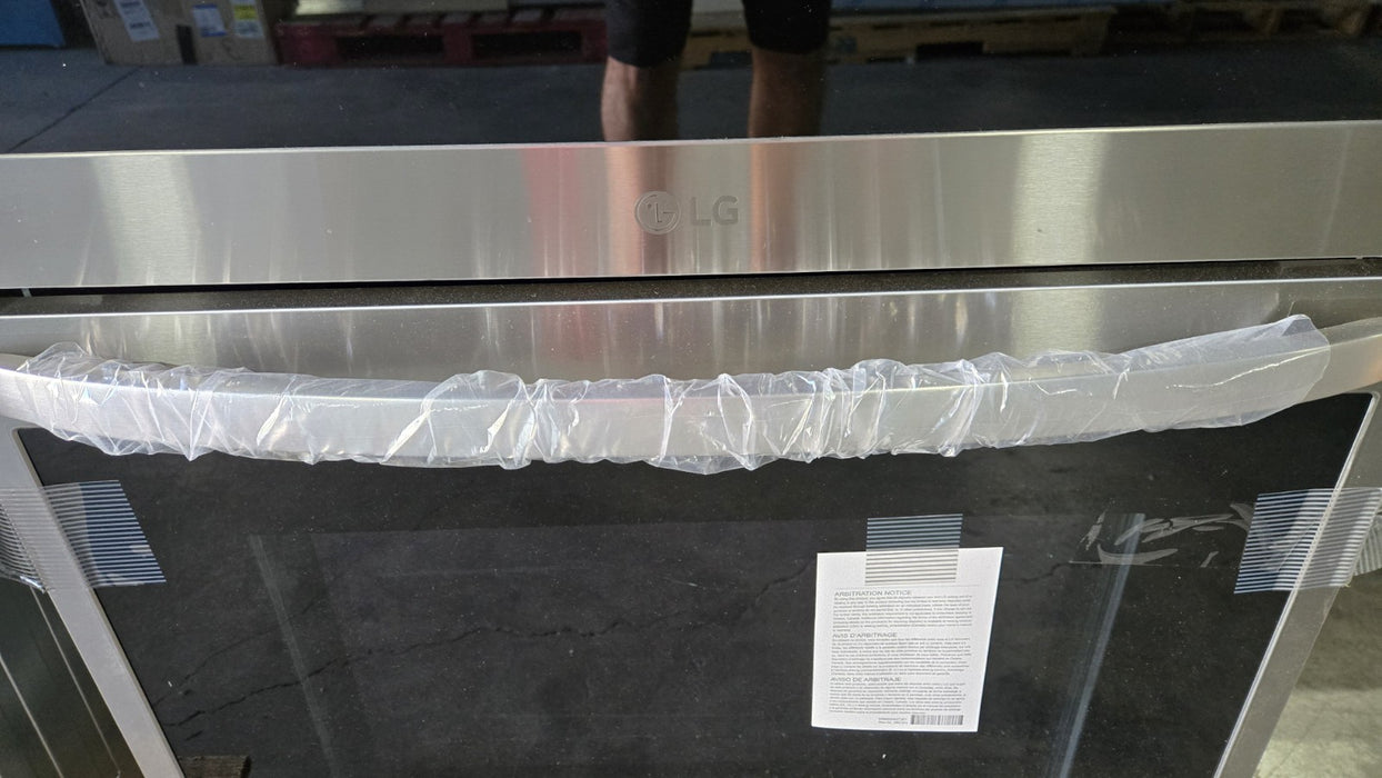 LG WCEP6423F  30" Smart Built-In Microwave Combo Wall Oven W/Air Fry/no Preheat!