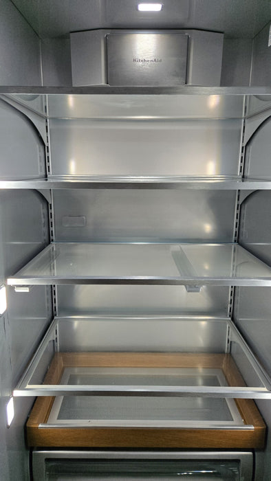 KitchenAid KBSD708MSS 48" Stainless Built-In Side/Side Refrigerator