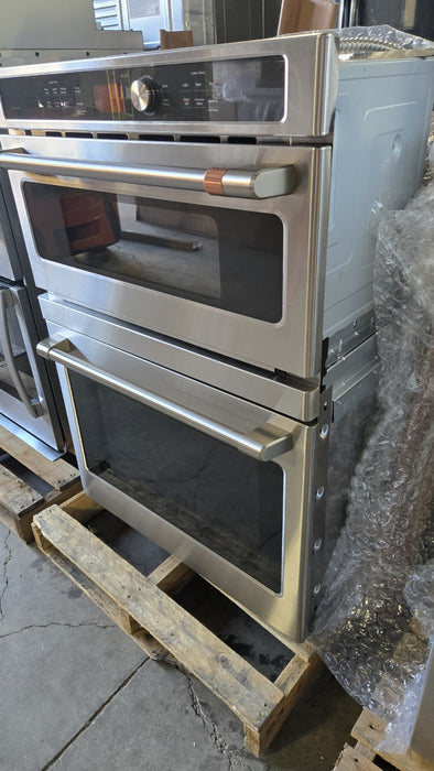 Café CTC912P2NS130" Microwave Combination Electric Wall Oven 