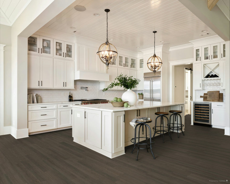 Shaw 3100v-07099 Infinite SPC 7" x 48"  Embossed Vinyl Flooring Boheme Brown 